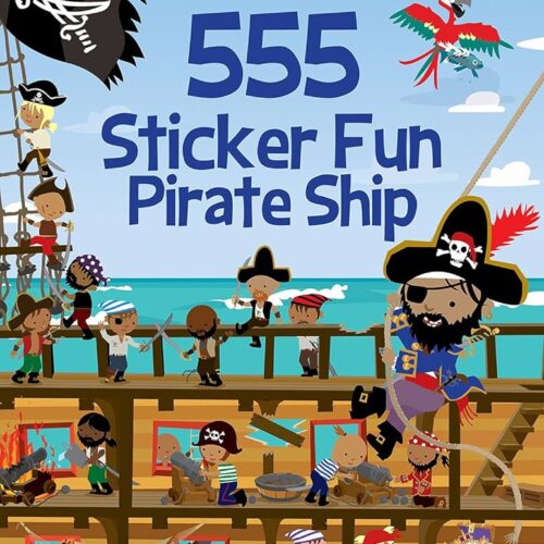 555 Sticker Fun Pirate Ship